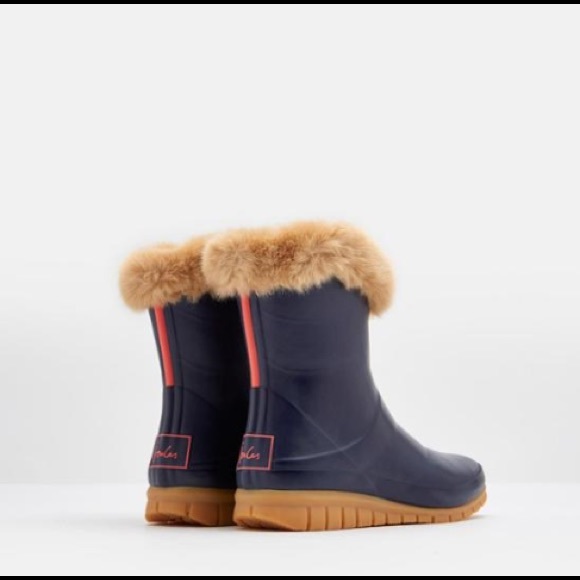 Joules Shoes - Nwt Joules fur rain boots